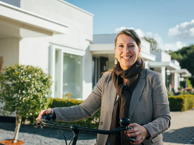 Liesbeth fiets