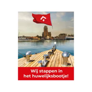 Wij stappen in het huwelijksbootje!