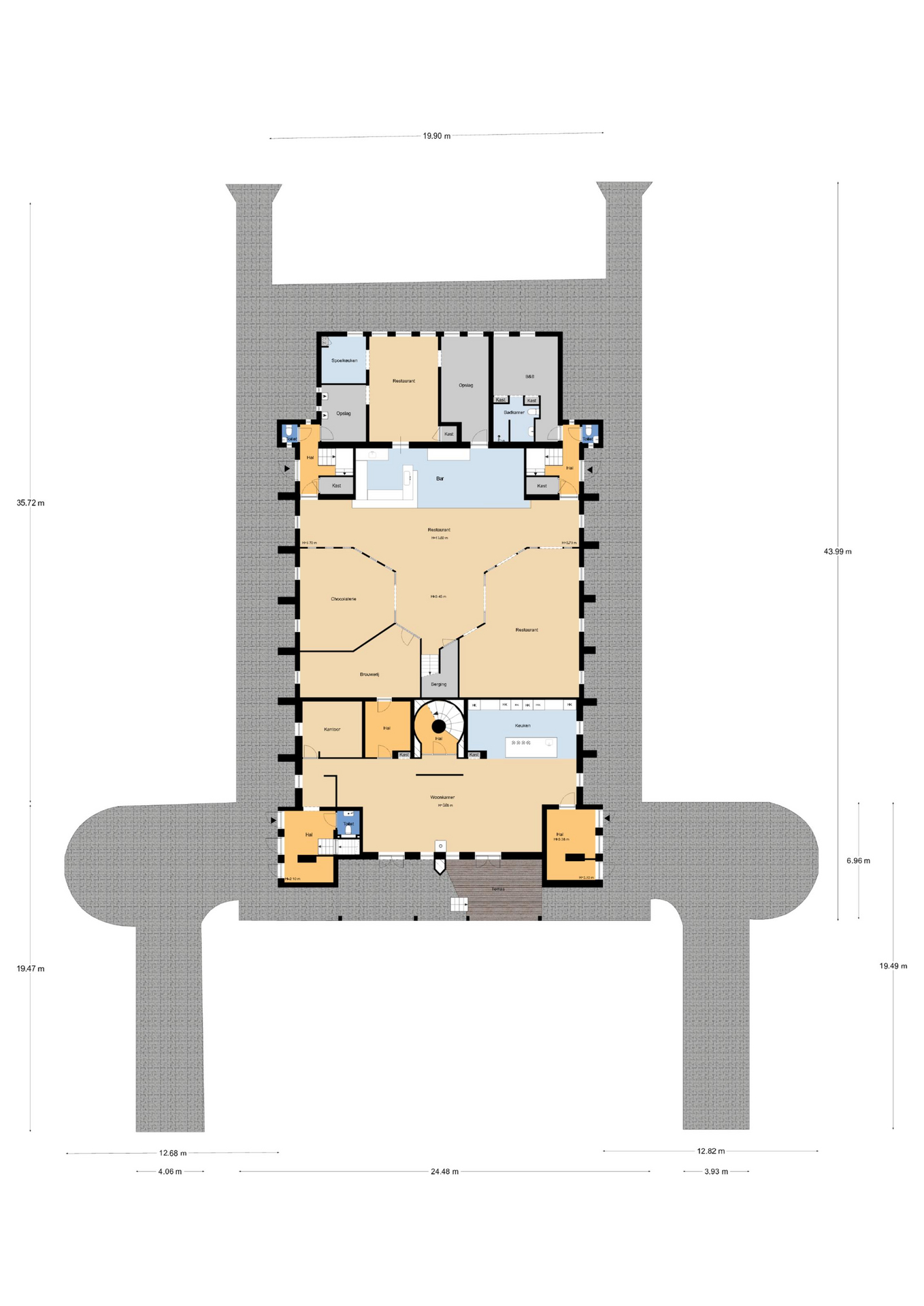 Plattegrond 1 van Pomonaplein 49