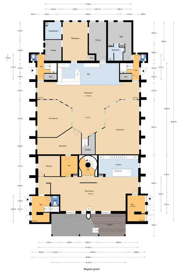 Plattegrond 2 van Pomonaplein 49