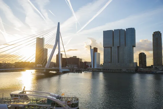 Rotterdam achtergrond afbeelding