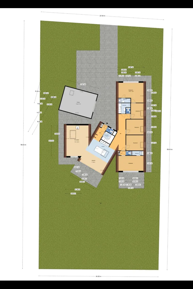 Plattegrond 3 van Sportlaan 3b