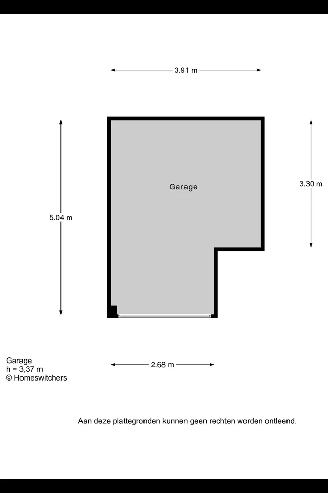 Plattegrond 3 van Calandstraat 20E