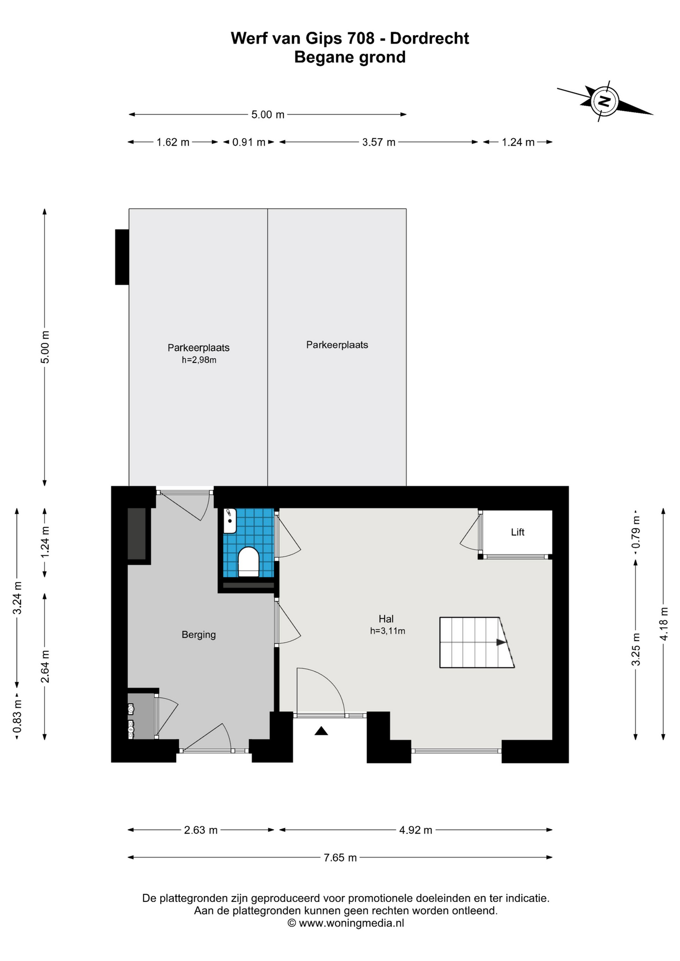 Plattegrond 1 van Werf van Gips 708