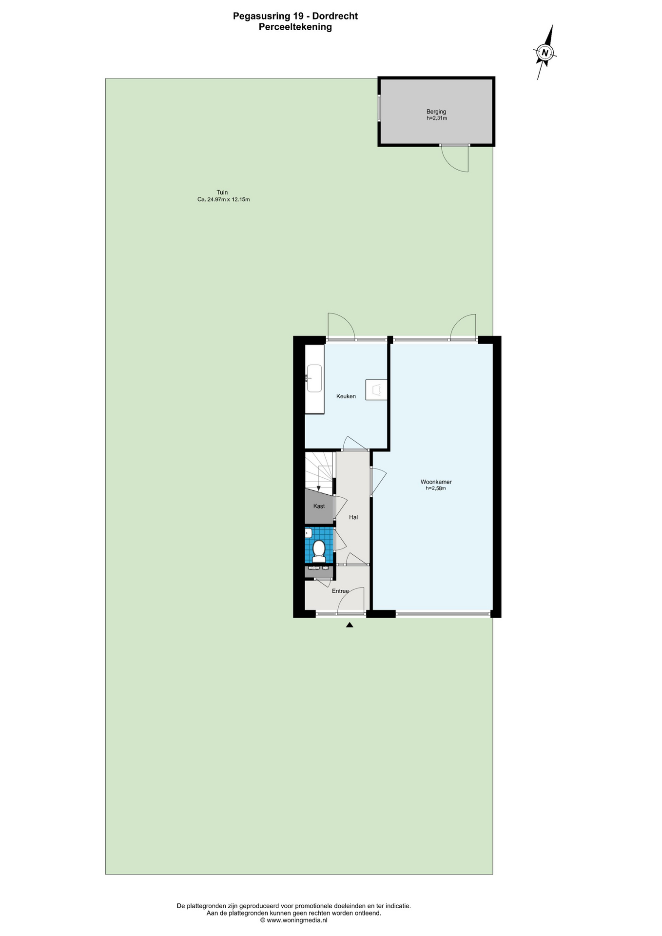 Plattegrond 1 van Pegasusring 19