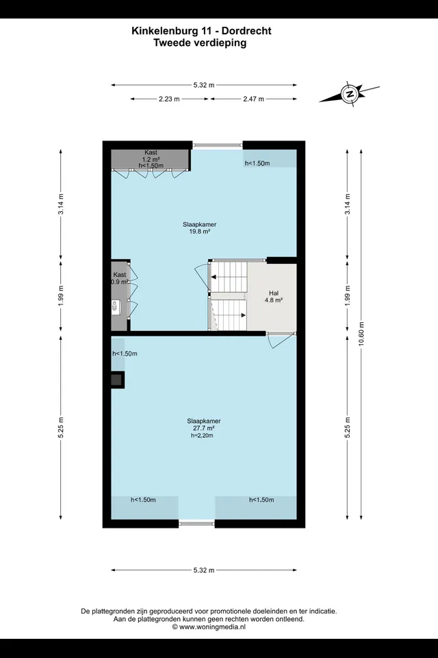 Plattegrond 4 van Kinkelenburg 11