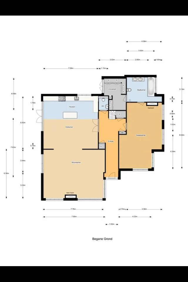 Plattegrond 2 van Molendijk 6