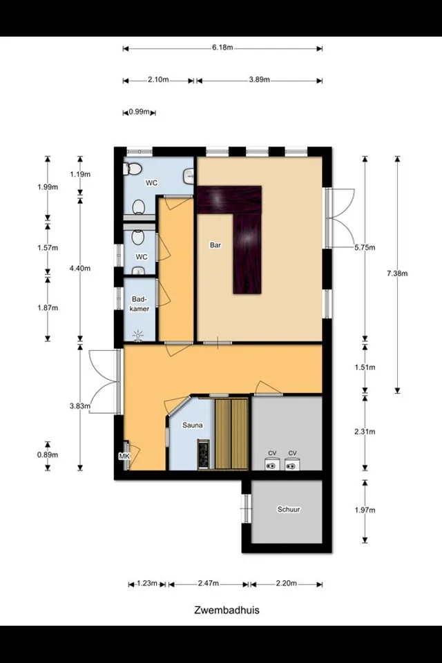 Plattegrond 4 van Molendijk 6