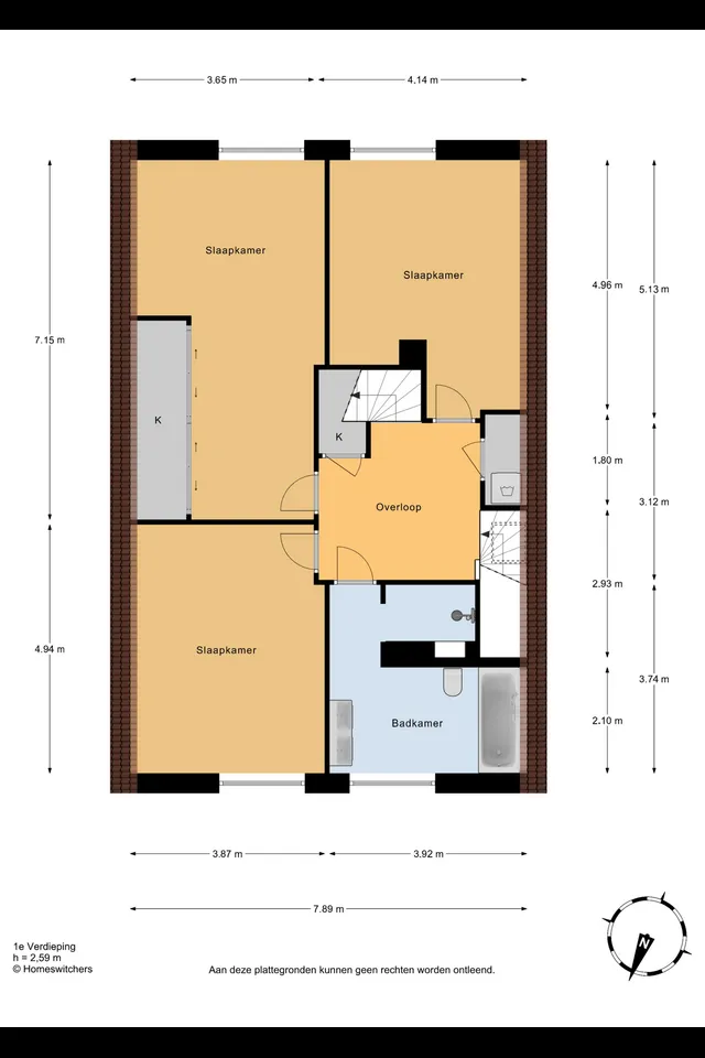 Plattegrond 2 van Boomweg 21