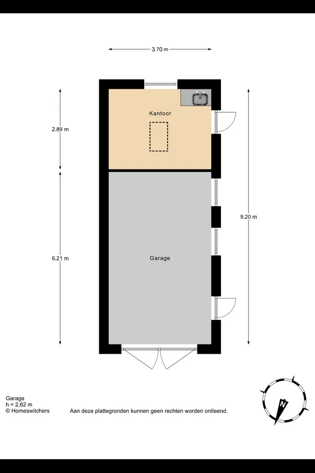 Plattegrond 4 van Boomweg 21