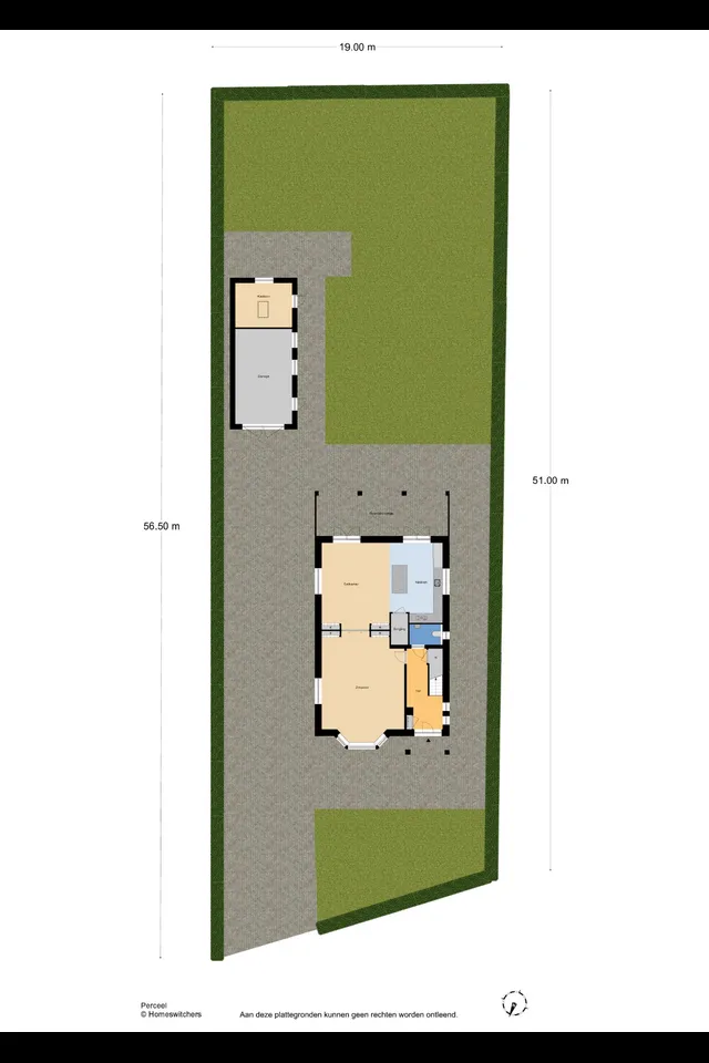 Plattegrond 6 van Boomweg 21