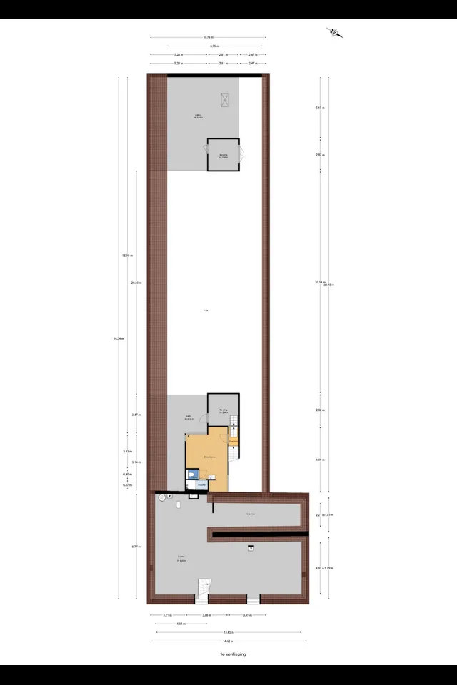 Plattegrond 2 van Kuijerdamseweg 33