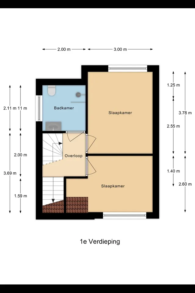 Plattegrond 2 van Mr Egter v Wissekerkepln 7