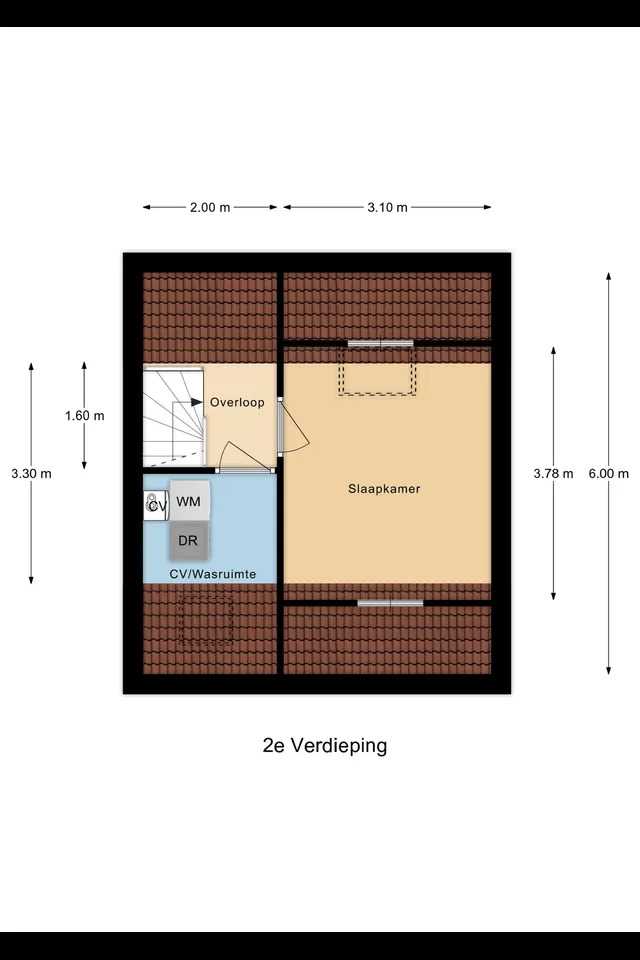 Plattegrond 3 van Kruisbooglaan 23