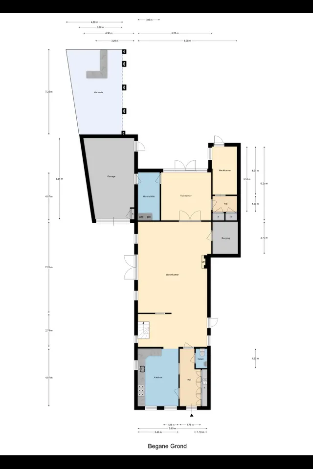 Plattegrond 1 van Kerkplein 10