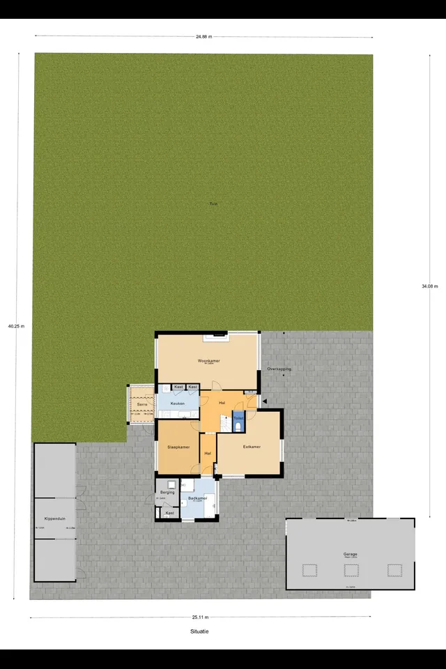 Plattegrond 5 van Duindijk 7