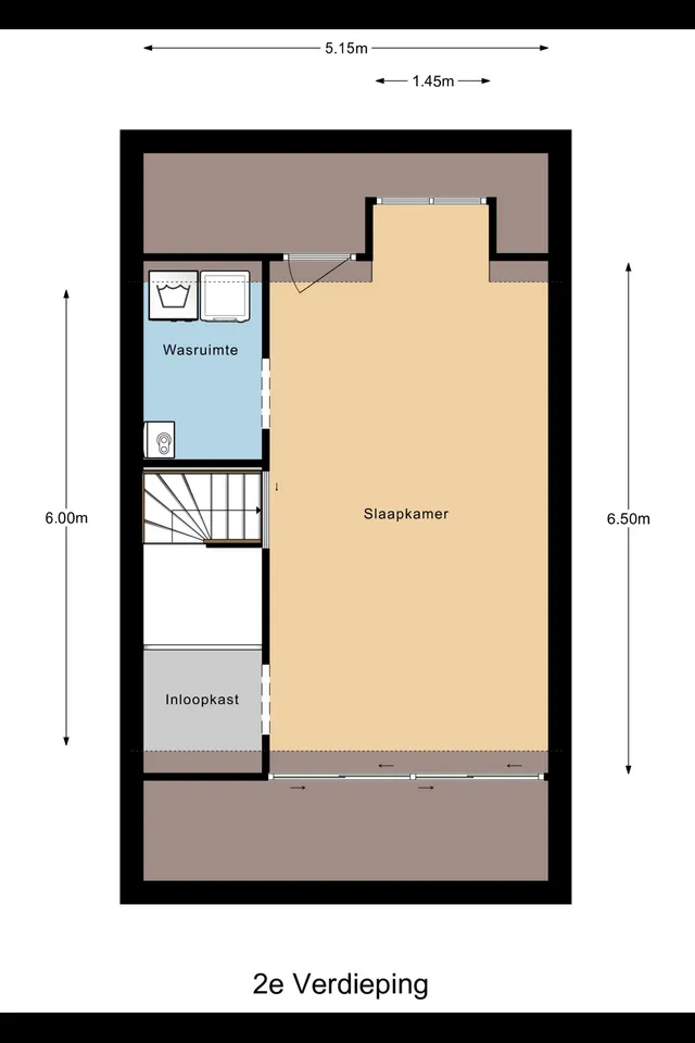 Plattegrond 3 van Landvoogdes 12
