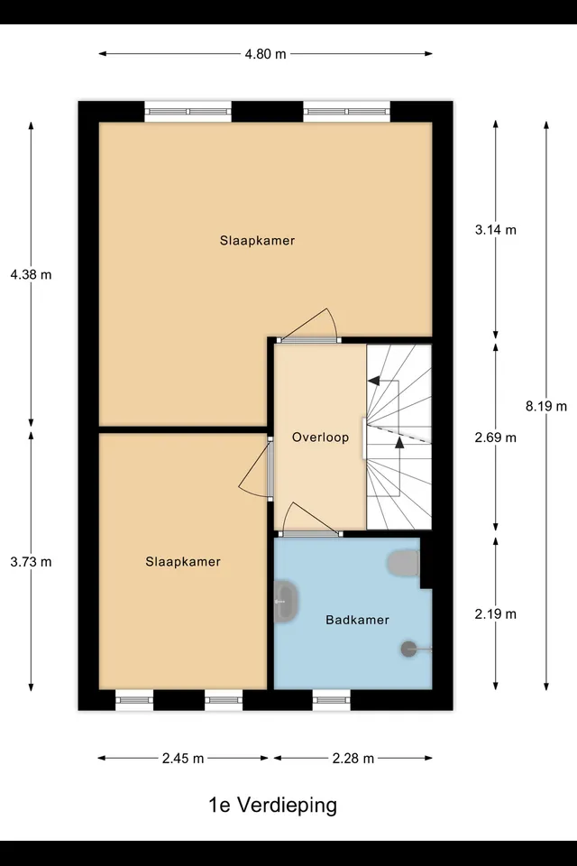 Plattegrond 3 van Burgemeester Snelplein 4