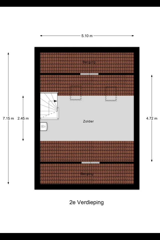 Plattegrond 4 van Prins Bernhardstraat 14