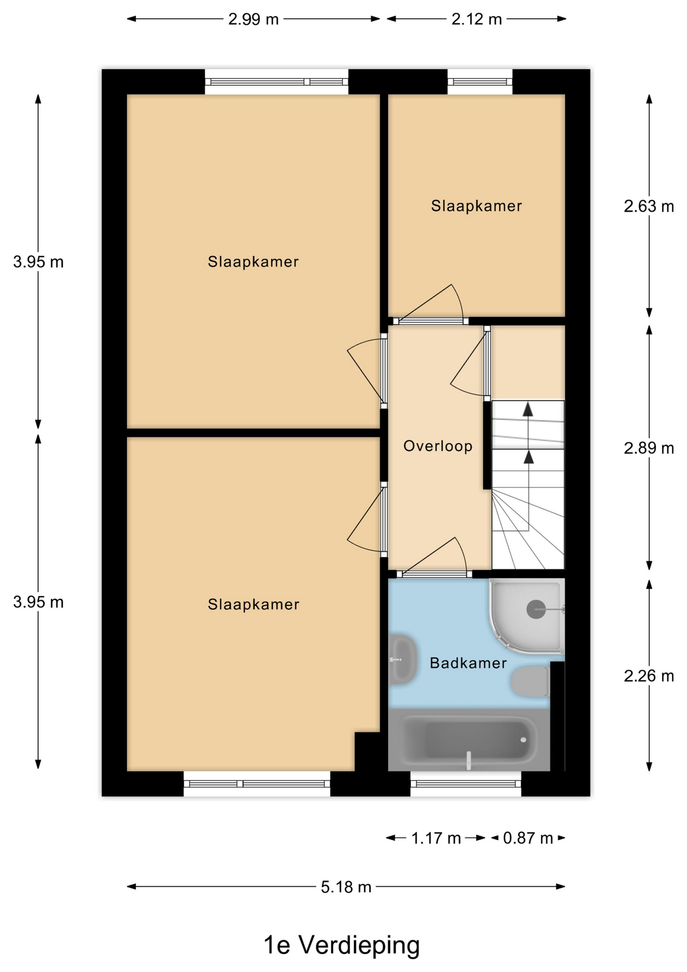 Plattegrond 1 van Wethouder Vinkplein 6
