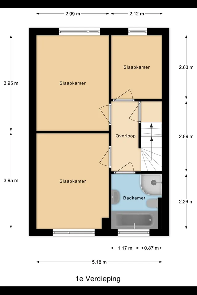 Plattegrond 1 van Wethouder Vinkplein 6