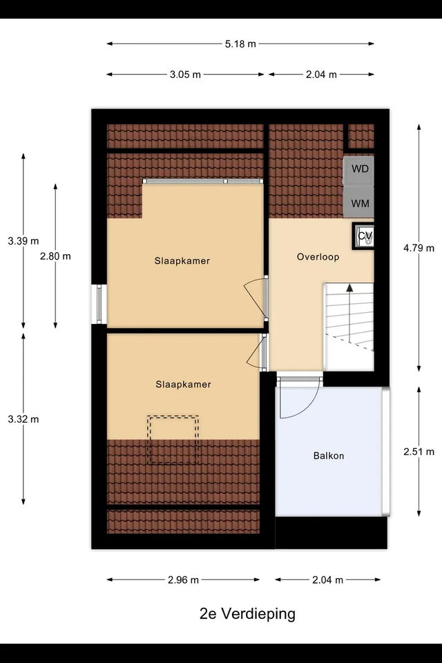 Plattegrond 2 van Wethouder Vinkplein 6