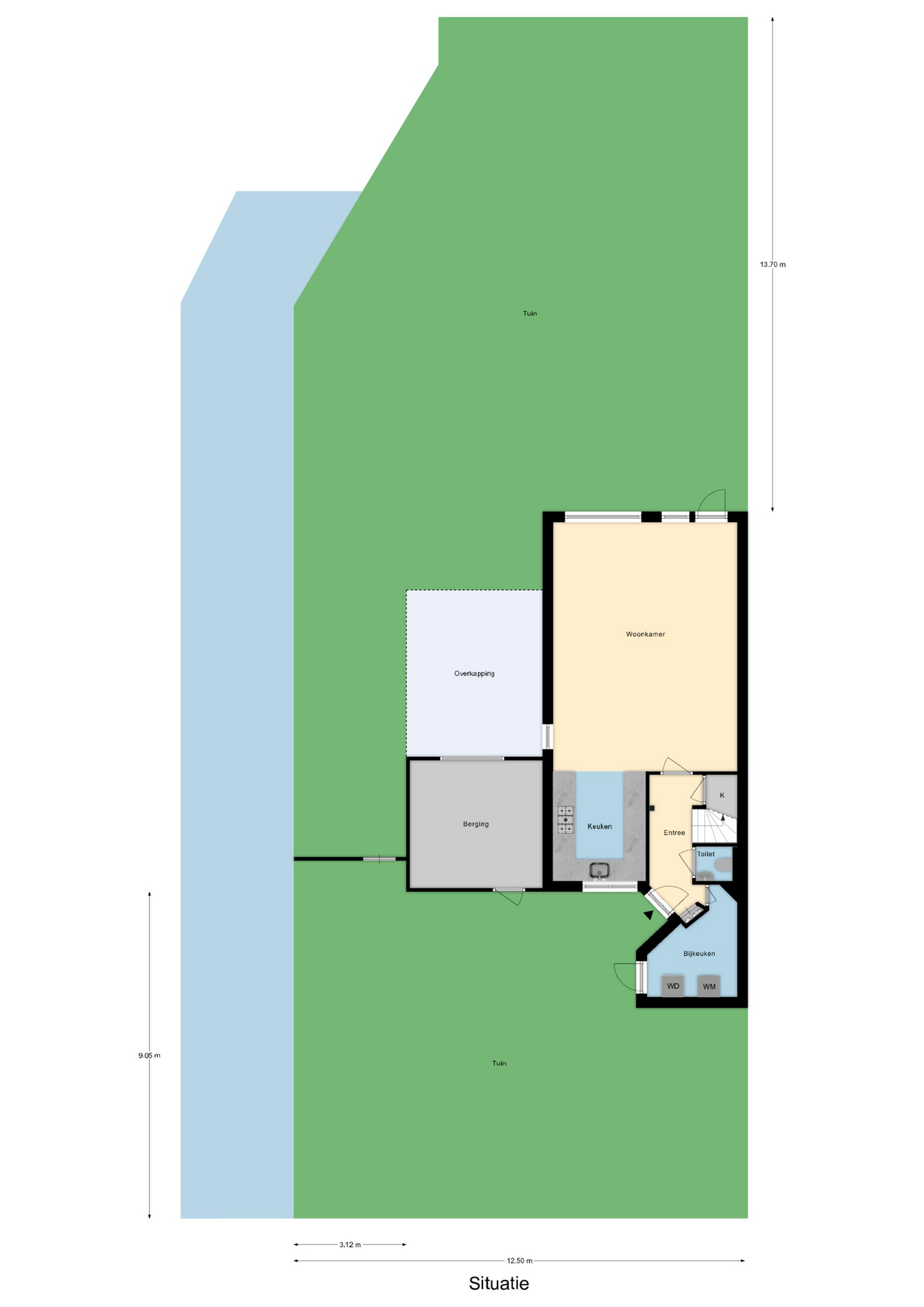 Plattegrond 1 van Rietgors 11