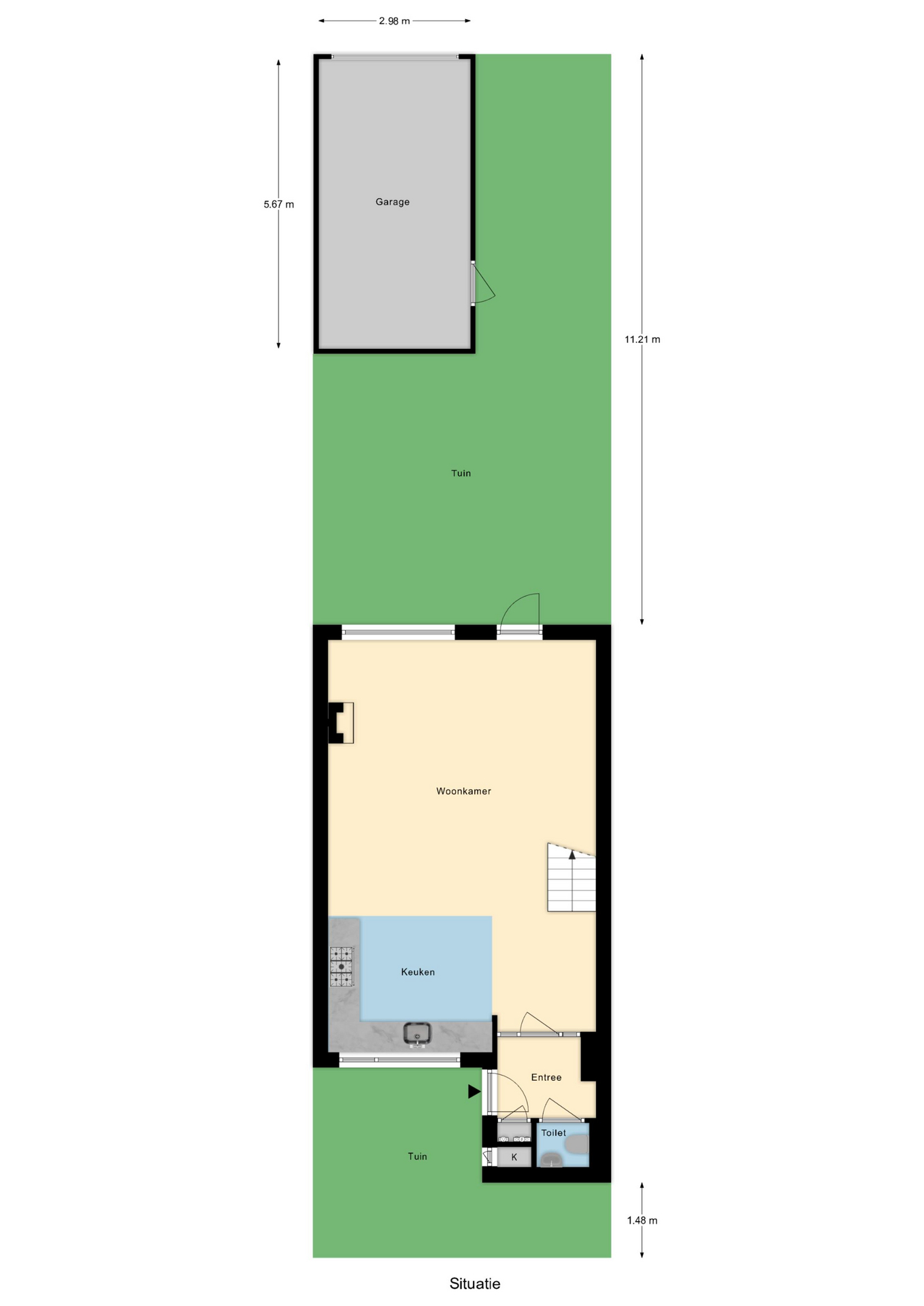 Plattegrond 1 van De Griend 2