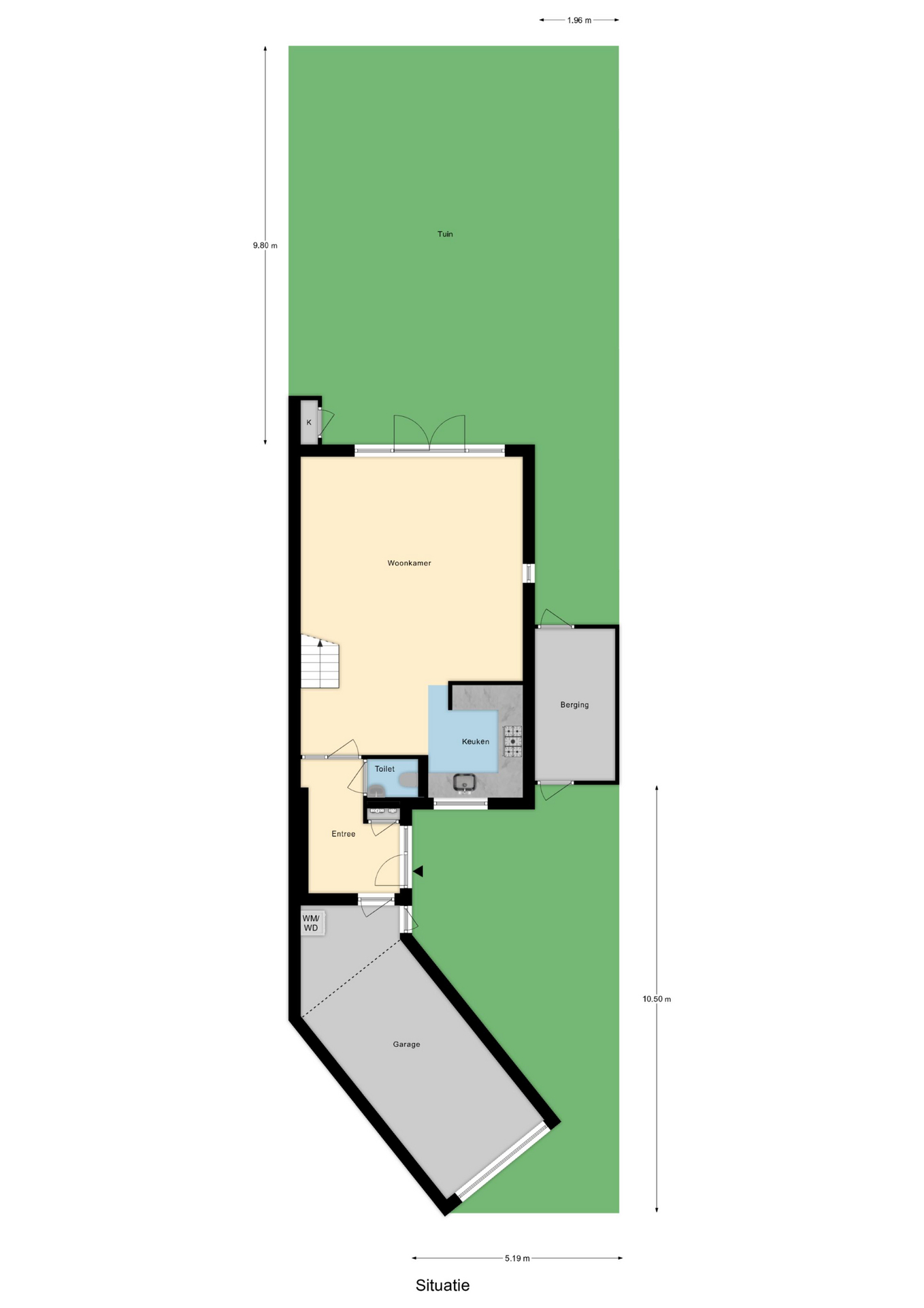 Plattegrond 1 van Pijlkruid 19