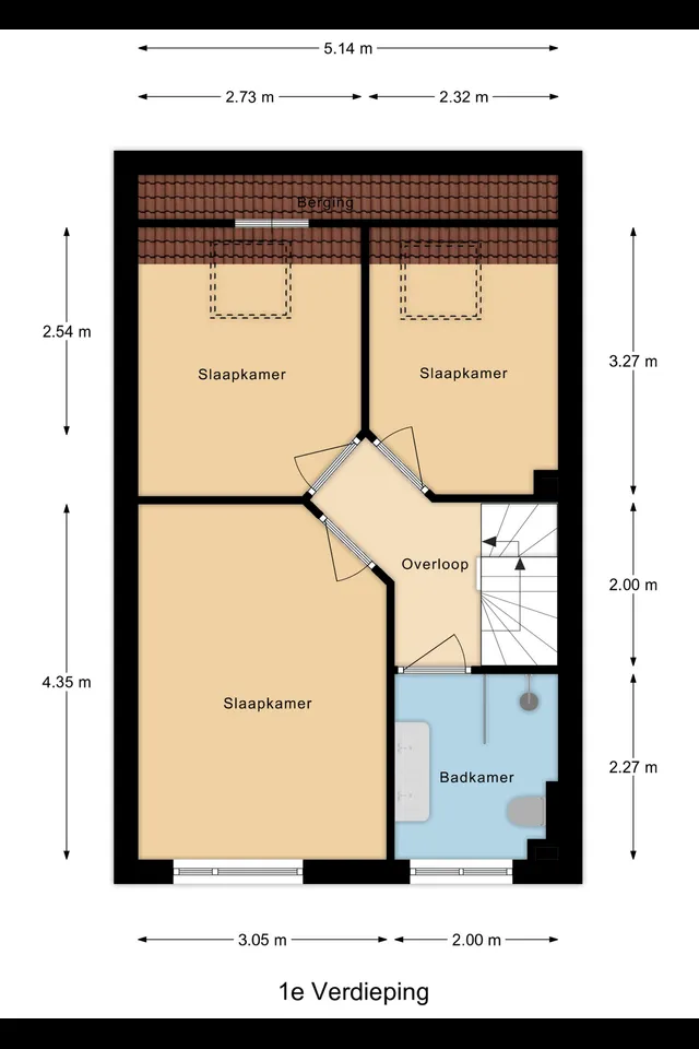 Plattegrond 3 van Scholeksterhof 39