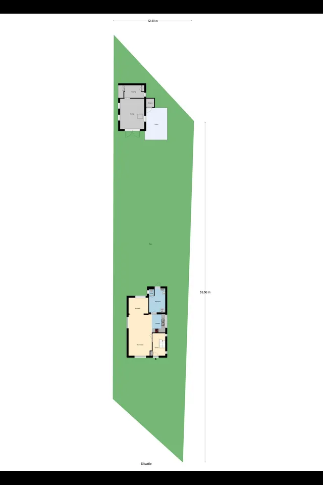 Plattegrond 1 van Westeinde 137