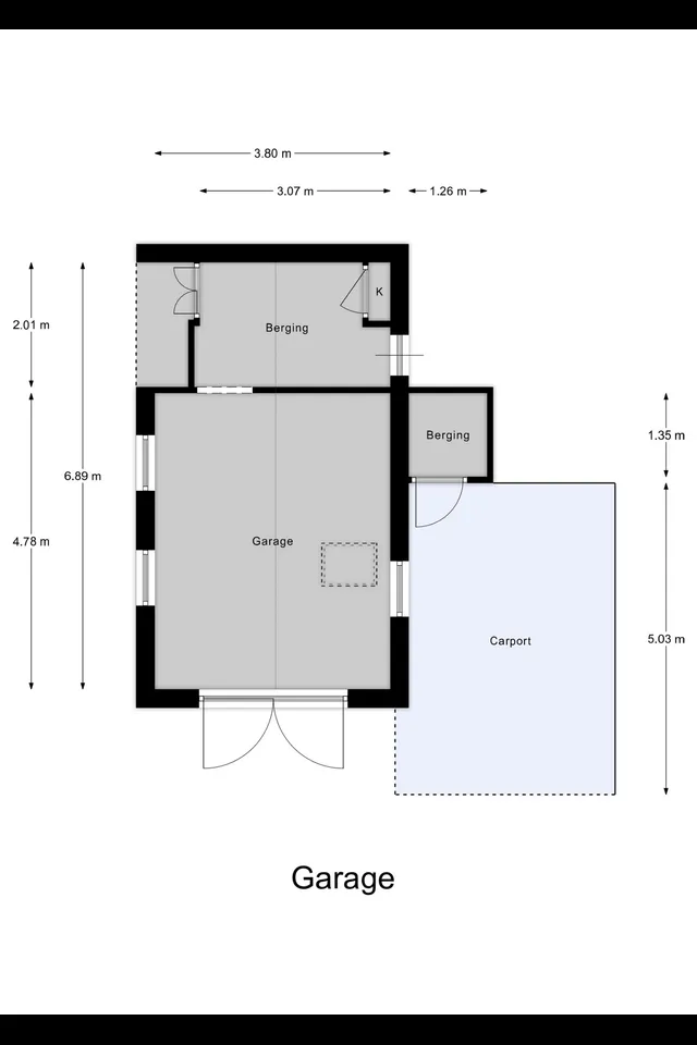 Plattegrond 4 van Westeinde 137