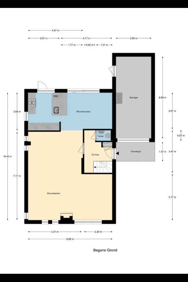 Plattegrond 2 van Land voor Water 58
