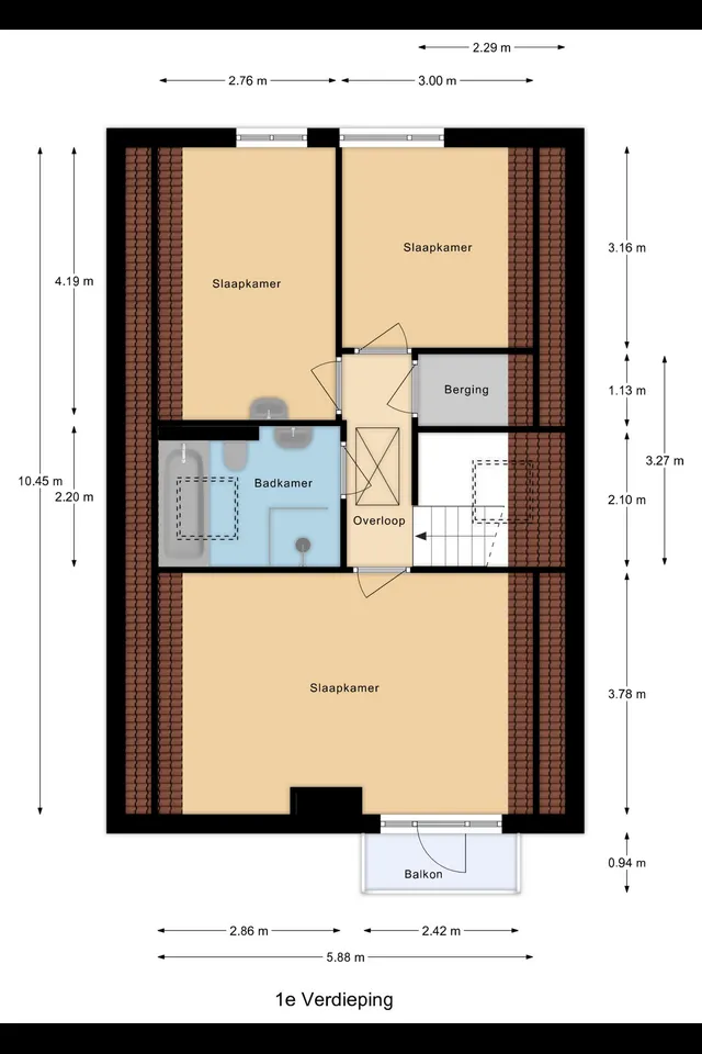 Plattegrond 3 van Land voor Water 58