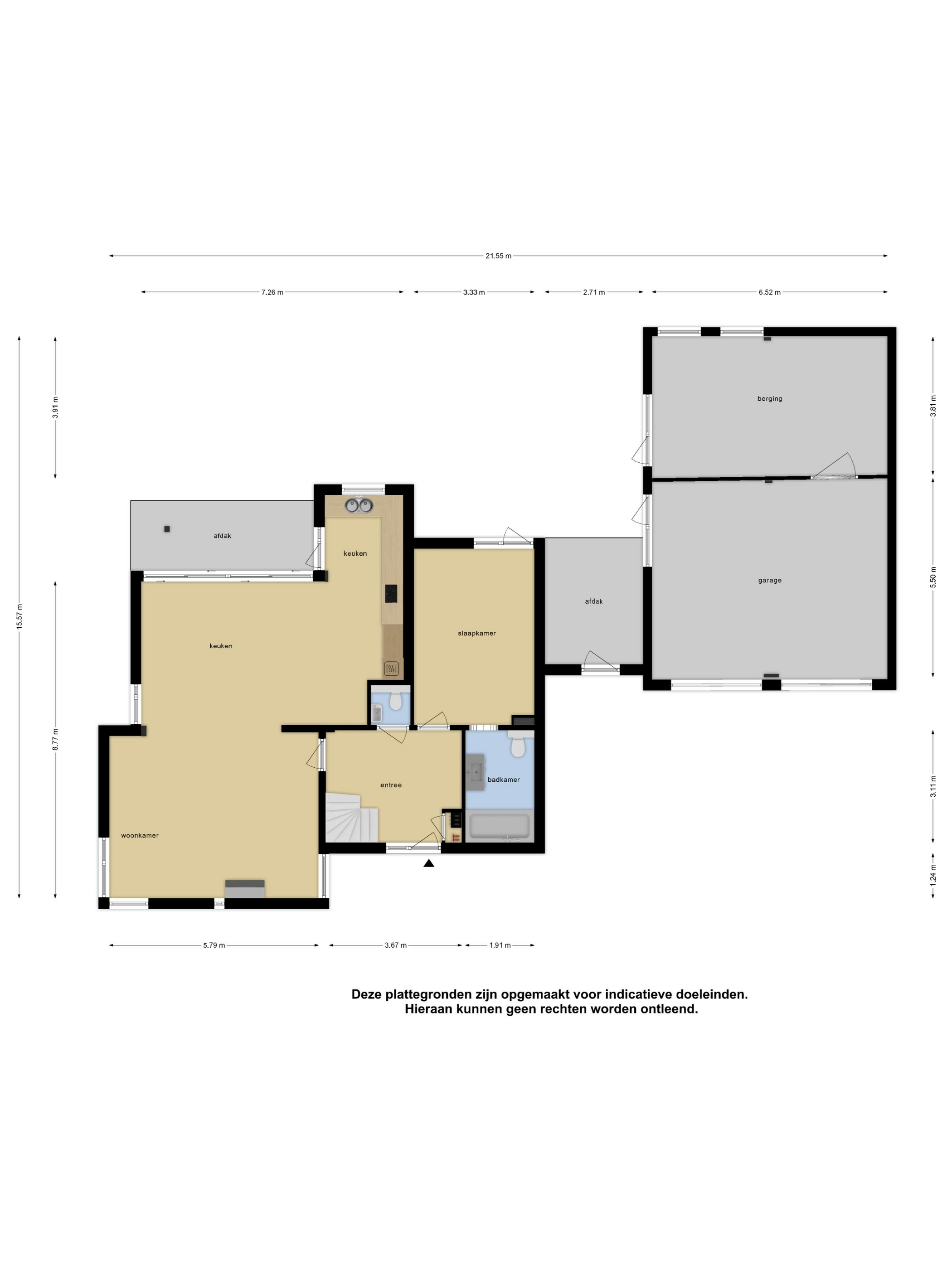 Plattegrond 1 van Voorlaan 5