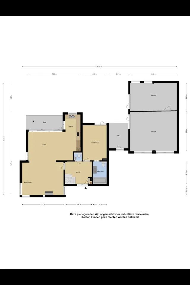 Plattegrond 1 van Voorlaan 5