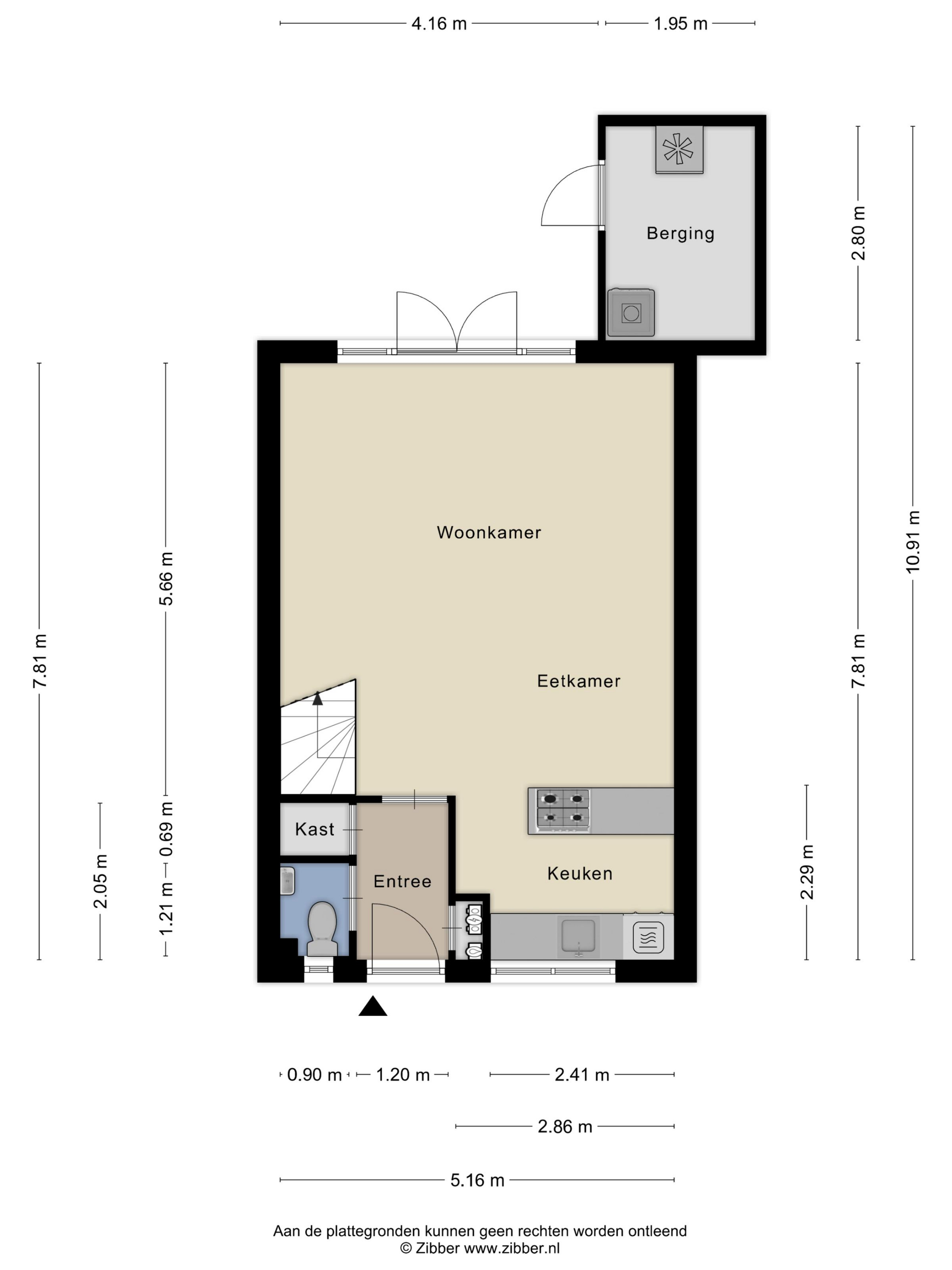 Plattegrond 1 van Veenmos 9