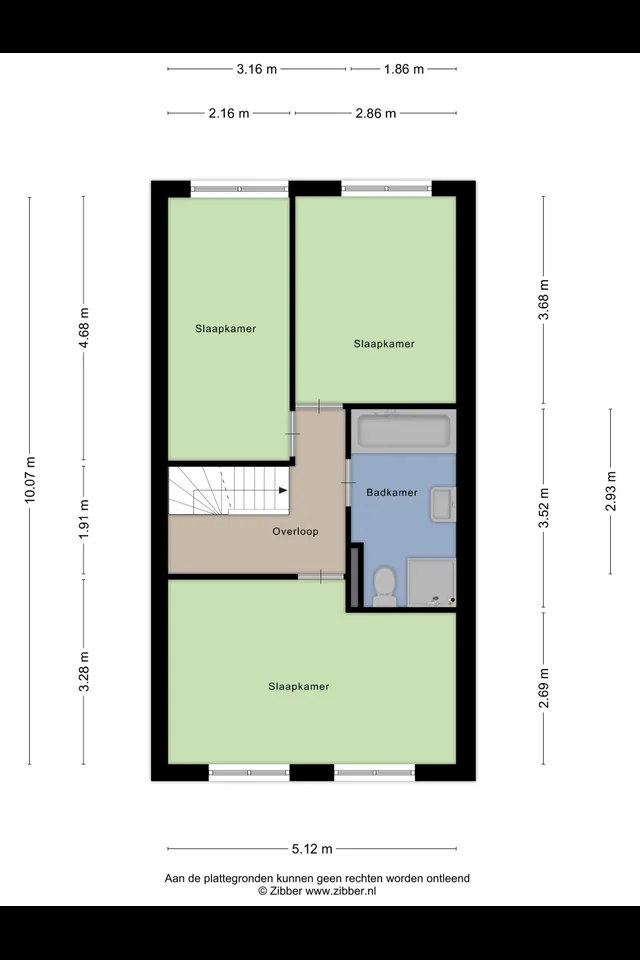 Plattegrond 2 van van Vreumingenstraat 1