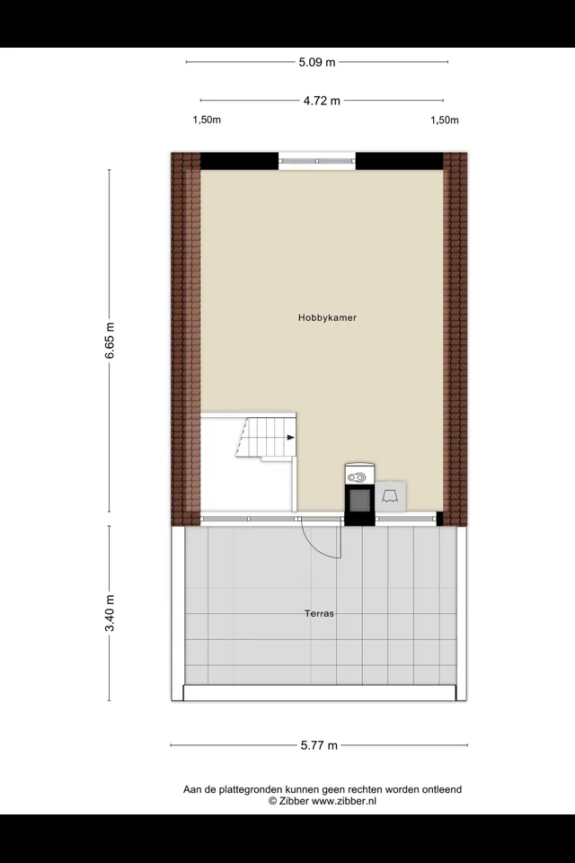 Plattegrond 3 van van Vreumingenstraat 1
