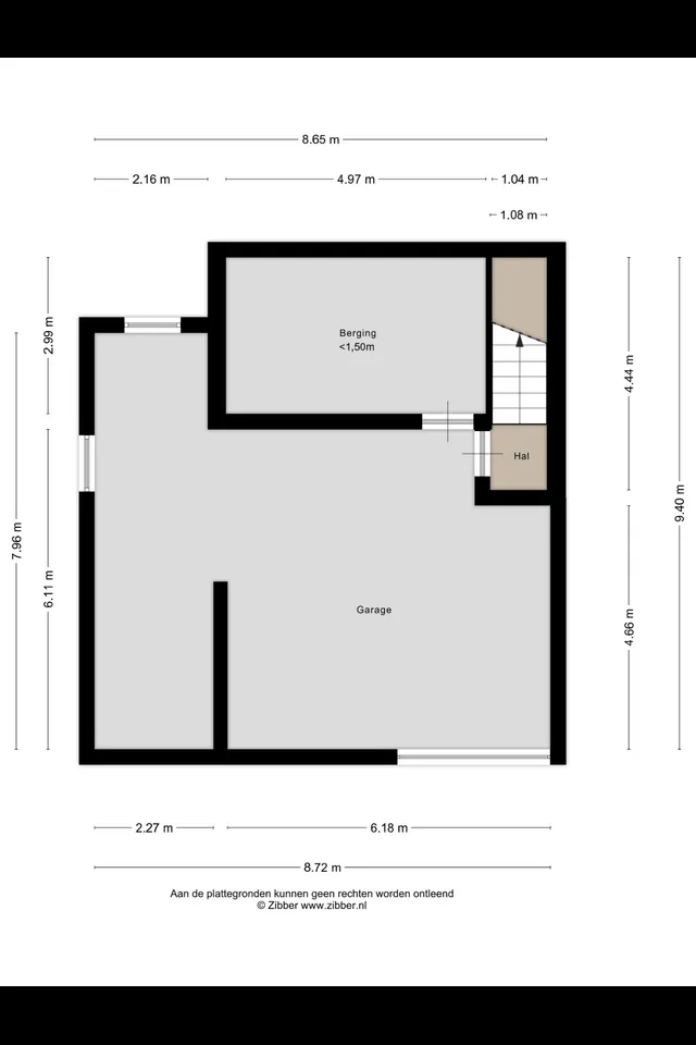 Plattegrond 4 van Clarissenhof 12