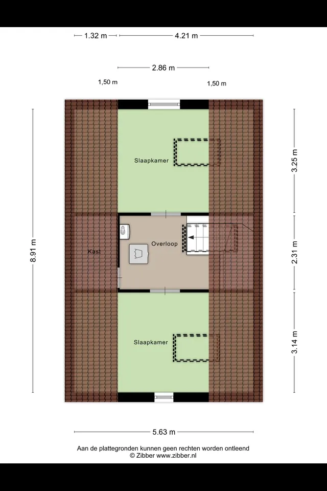 Plattegrond 3 van Zellingkade 8