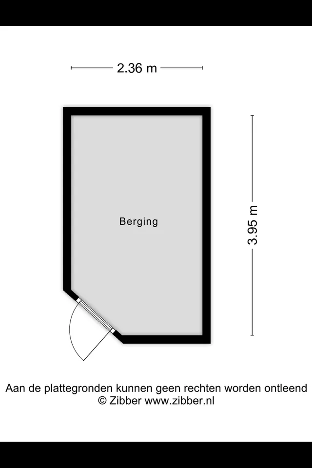 Plattegrond 4 van Zellingkade 8