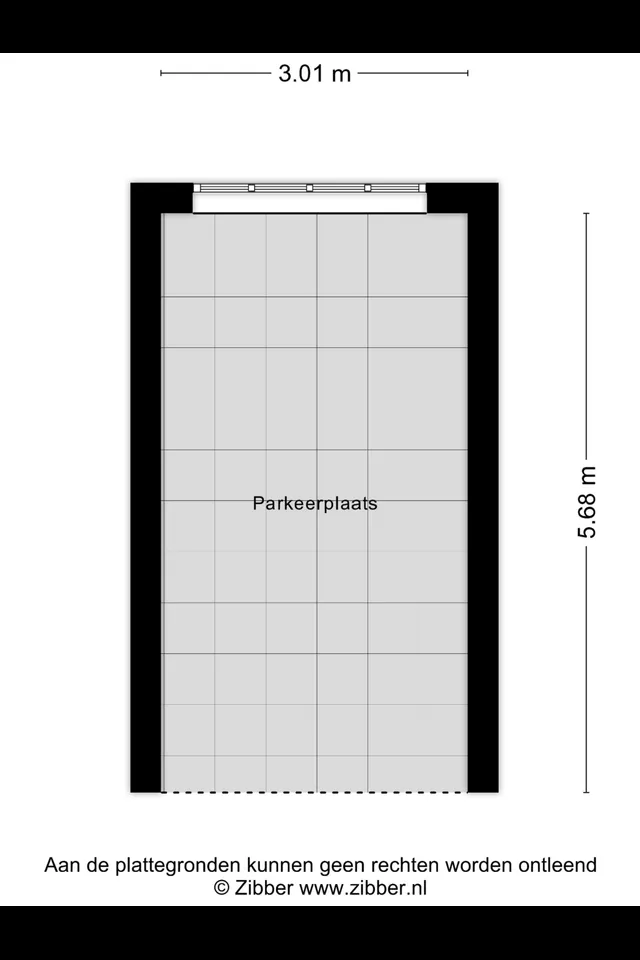 Plattegrond 5 van Zellingkade 8