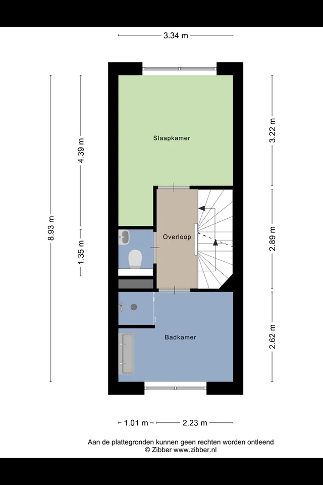 Plattegrond 2 van Catharina Burierlaan 3