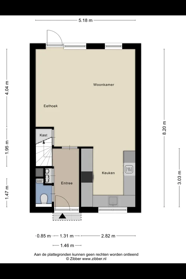 Plattegrond 1 van Oosterwerf 30