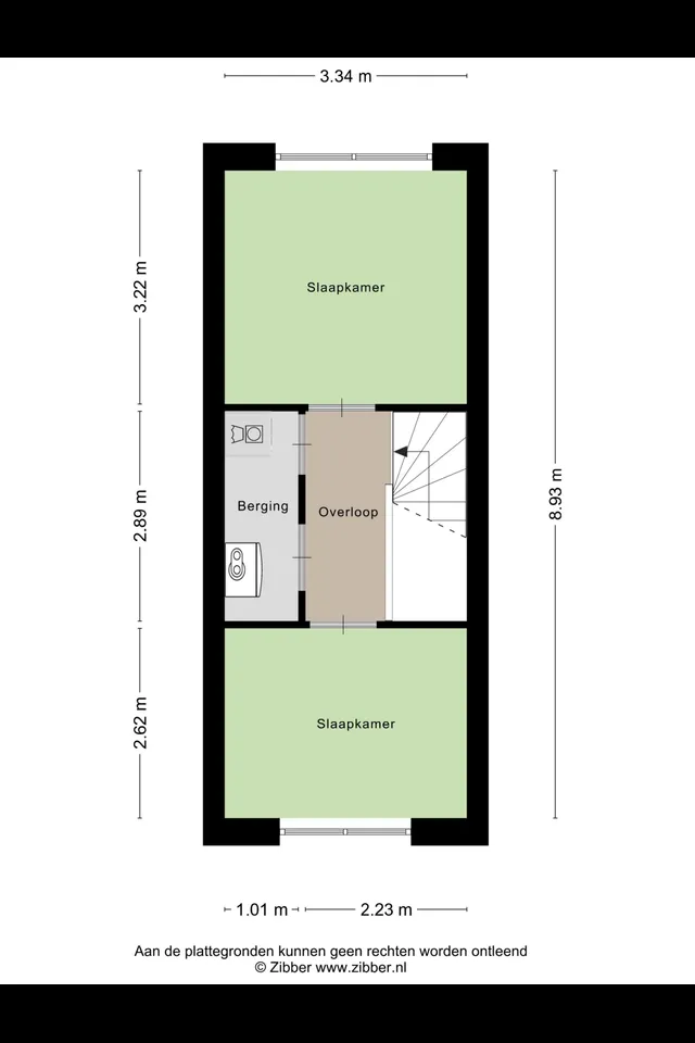 Plattegrond 3 van Catharina Burierlaan 3