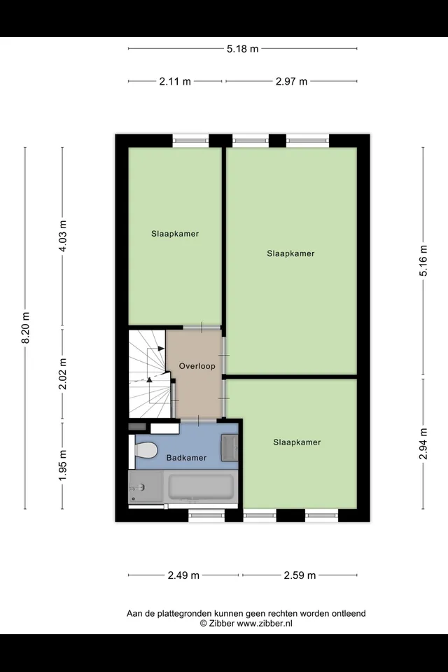 Plattegrond 2 van Oosterwerf 30