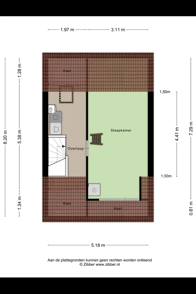 Plattegrond 3 van Oosterwerf 30