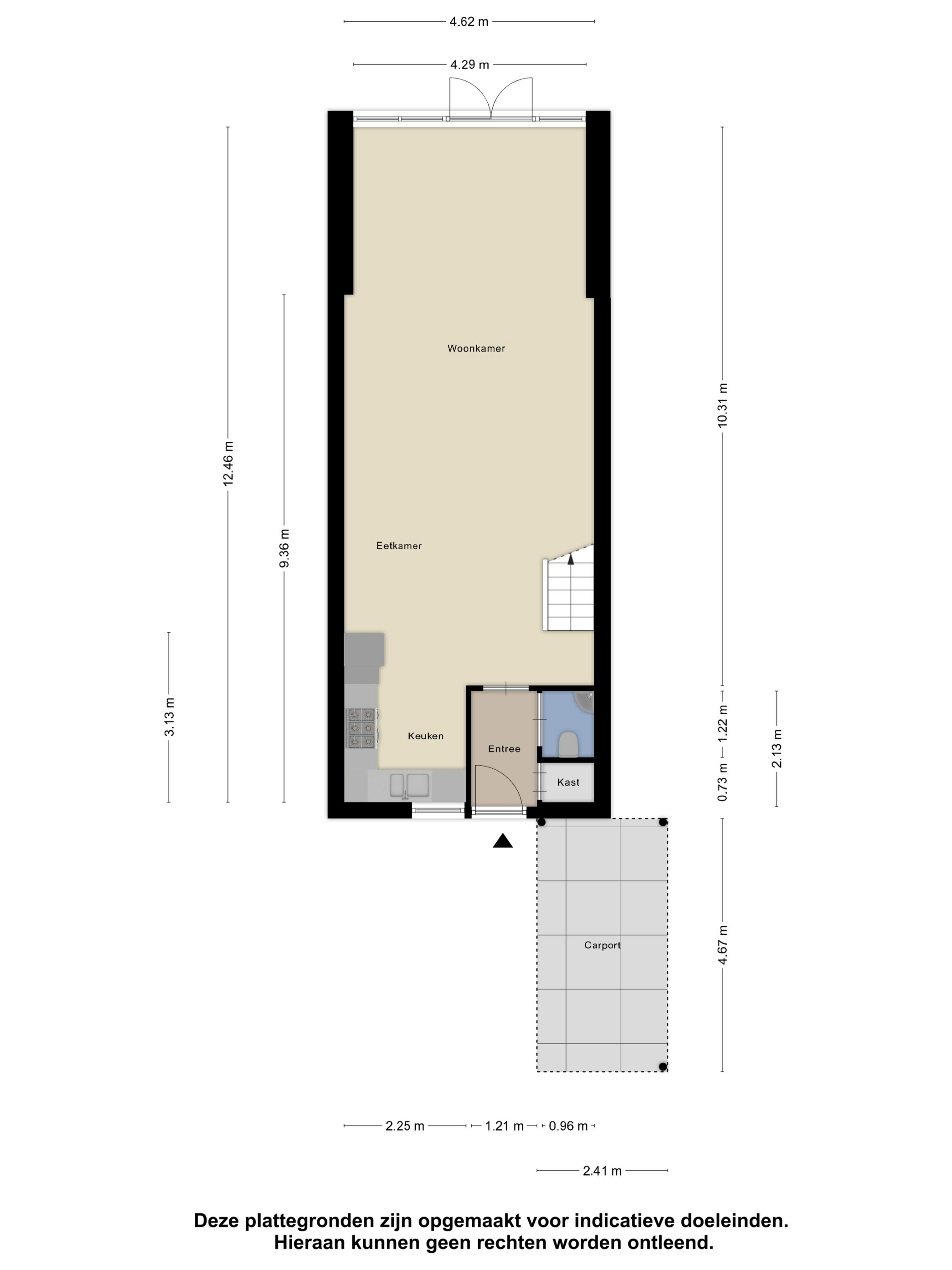 Plattegrond 1 van Klazina Hoeve 4