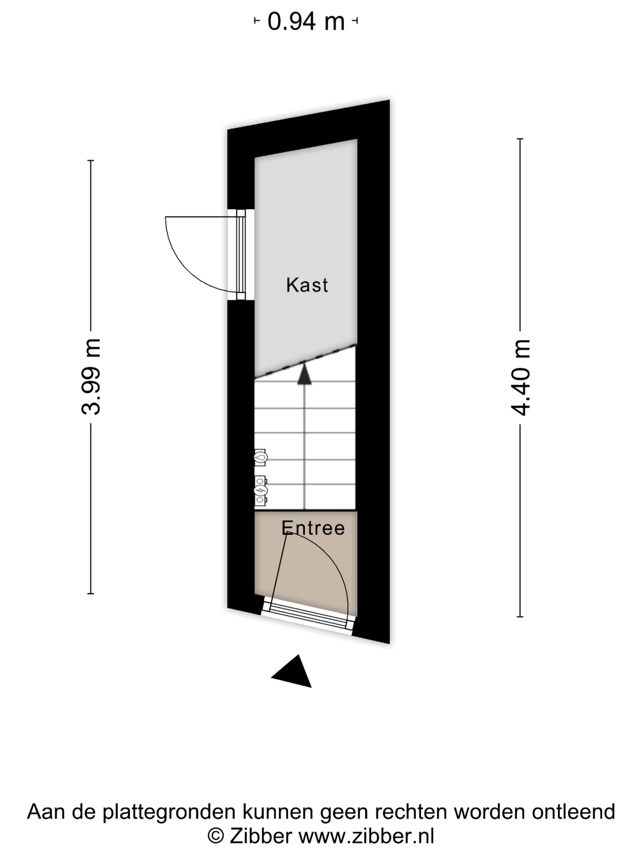 Plattegrond 1 van Achter de Kerk 7